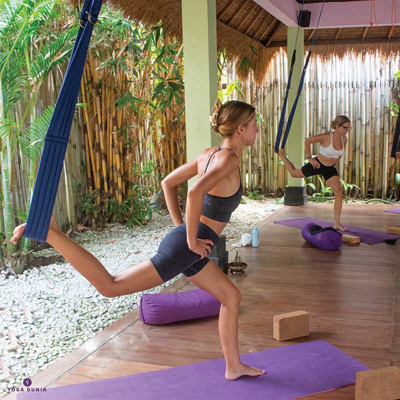 Aerial yoga