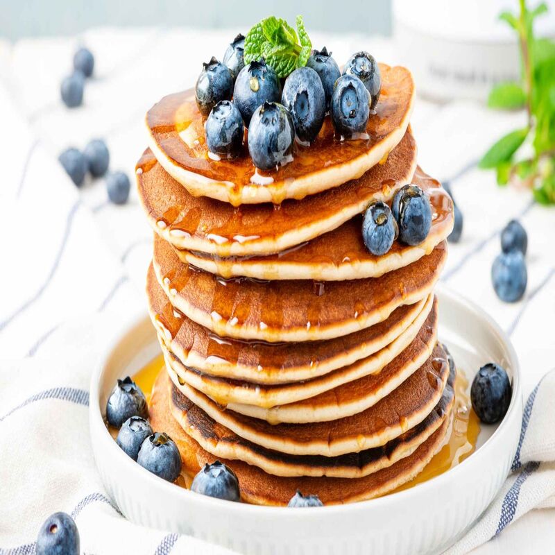 pancakes with protein powder